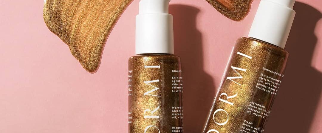 Dormi Glimmer Oil (Water Resistant) Skin moisturized and anti-aging agent