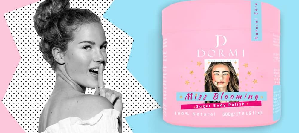 Dormi coconut oil sugar scrub Miss Blooming