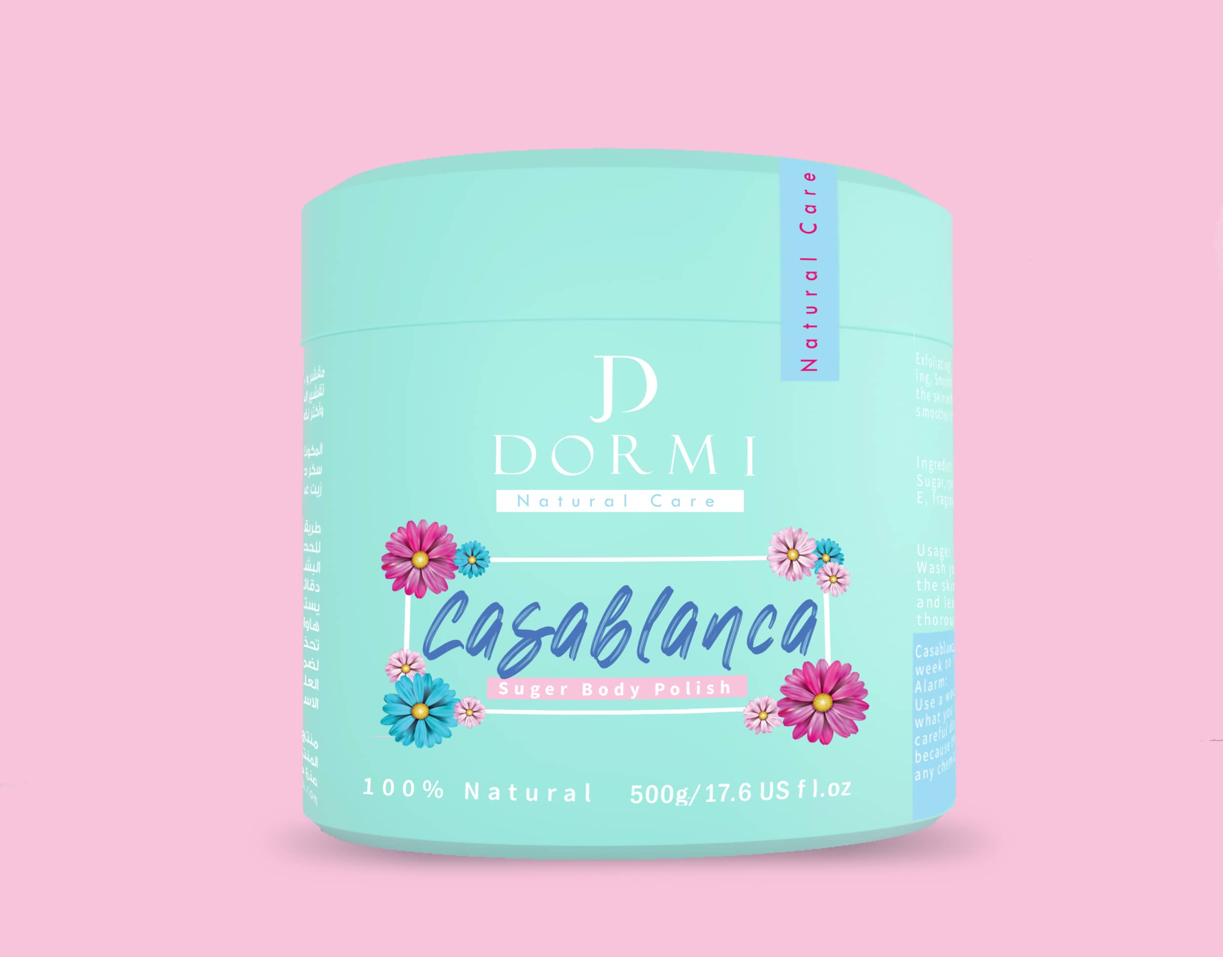 Dormi Casablanca coconut oil sugar scrub